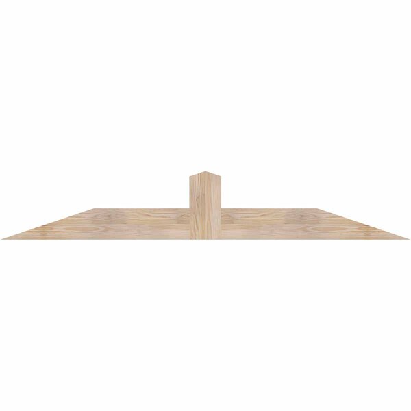 Ekena Millwork Portland Smooth Timber Gable Bracket, Douglas Fir, 72"W x 12"H x 3 1/2"D x 5 1/2"F, 4/12 Pitch GBW072X12X0406POR00SDF - main
